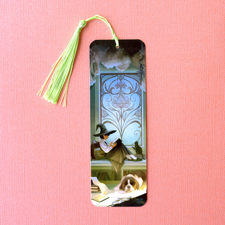 Botanical Library Bookmark