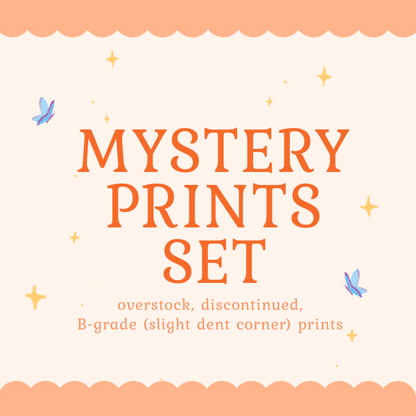 A Set of 3 Mystery Prints